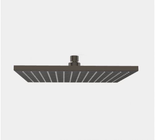 Верхний душ, Fima Carlo Frattini, Showerhead, шг 300*300, цвет-брашированный чёрный хром