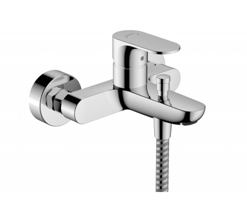 Смеситель для ванны и душа, Hansgrohe, Rebris S, цвет-хром