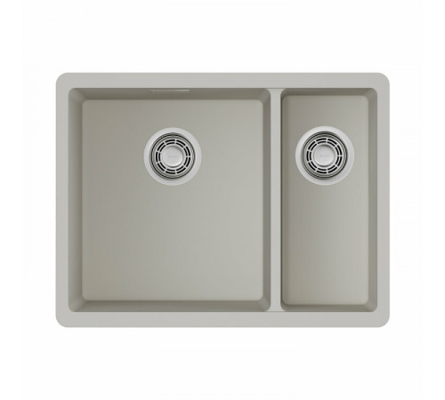 Мойка, OMOIKIRI, Kata, шгв 550*420*220, отверстия для смесителя-отсутствуют, цвет-пастила
