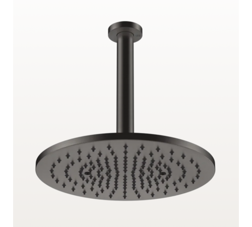 Верхний душ, Gessi, 300*300, цвет-Black Metal Brushed PVD