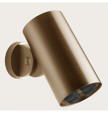 Верхний душ, Gessi, Spotwater Flessa, 79*79, цвет-Warm Bronze Brushed PVD