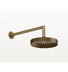 Верхний душ, Gessi, Anello, Diamantao, 218*218, цвет-Deep Bronze Brushed PVD
