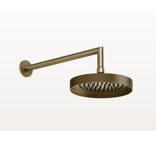 Верхний душ, Gessi, Anello, Diamantao, 218*218, цвет-Deep Bronze Brushed PVD