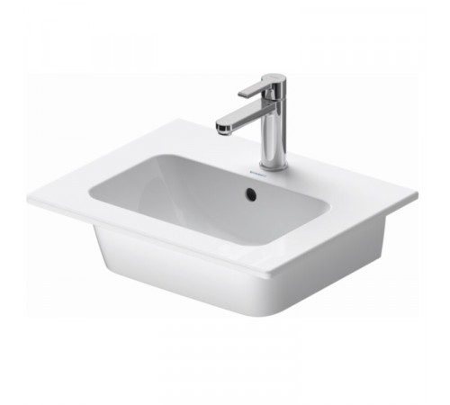 Раковина, Duravit, ME by Starck, шгв 530*430*180, отверстия для смесителя-1, цвет-белый