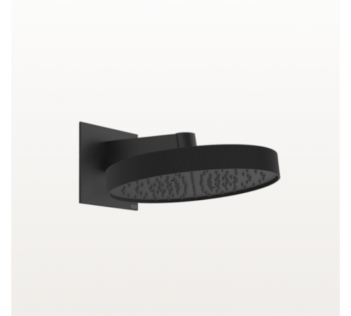 Верхний душ, Gessi, Rigato, 300*300, цвет-Matt Black