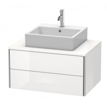 Тумба под раковину, Duravit, XSquare, шгв 800*548*400, раковина-необходимо заказать, цвет-белый глянцевый