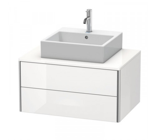 Тумба под раковину, Duravit, XSquare, шгв 800*548*400, раковина-необходимо заказать, цвет-белый глянцевый