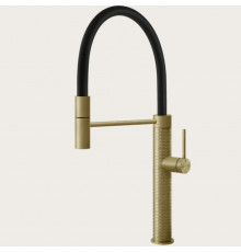 Смеситель для кухни, Gessi, 316 Meccanica, цвет-Brushed Brass PVD