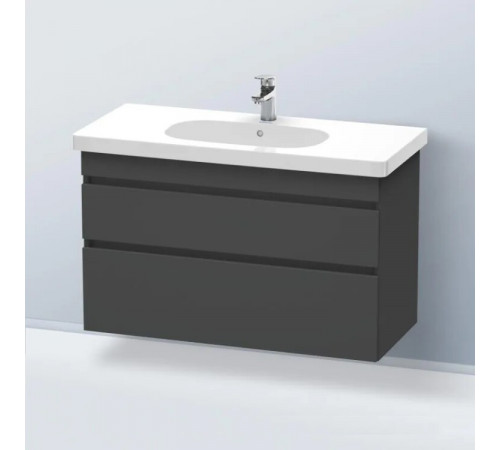 Тумба под раковину, Duravit, Durastyle, шгв 1000*453*610, раковина-необходимо заказать, цвет-графит матовый