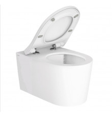 Унитаз, Vitra, Nest QFlush, подвесной, шгв 360*560*360, VitrA Clean/VitrA Hygiene, цвет-белый, тип дефекта - царапины