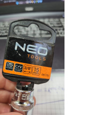 Головка 3/8 15мм NEO Tools