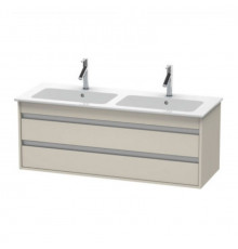 Тумба под раковину, Duravit, Ketho, шгв 1270*475*480, раковина-необходимо заказать, цвет-бетонно-серый матовый