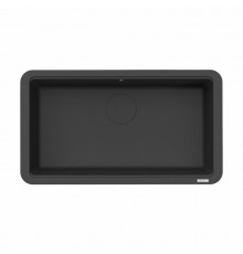 Мойка, OMOIKIRI, Tarento, шгв 838*483*254, отверстия для смесителя-отсутствуют, цвет-графит