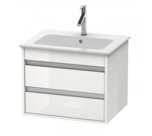 Тумба под раковину, Duravit, Ketho, шгв 600*475*480, раковина-необходимо заказать, цвет-белый глянцевый