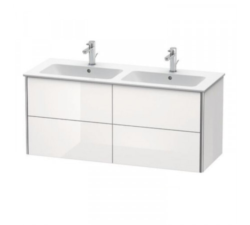 Тумба под раковину, Duravit, XSquare, шгв 1280*478*560, раковина-необходимо заказать, цвет-белый глянцевый