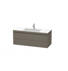 Тумба под раковину, Duravit, L-Cube, шгв 1200*480*500, раковина-в комплекте, цвет-фланелево-серый шелковисто-матовый