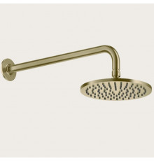 Верхний душ, Gessi, Inciso, 200*200, цвет-Brushed Brass PVD