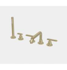 Смеситель для ванны и душа, Fima Carlo Frattini, Park Lane, цвет-Brushed champagne