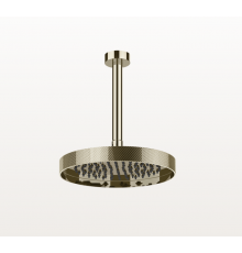 Верхний душ, Gessi, Tondo, 250*250, цвет-Nickel PVD