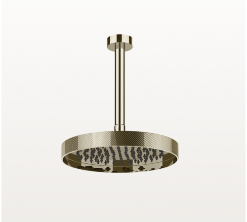 Верхний душ, Gessi, Tondo, 250*250, цвет-Nickel PVD
