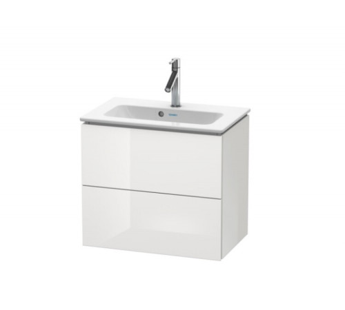 Тумба под раковину, Duravit, L-Cube, шгв 620*391*550, раковина-необходимо заказать, цвет-белый глянцевый