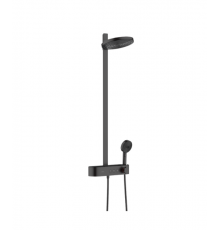 Душевая стойка, Hansgrohe, Pulsify S, цвет-черный матовый