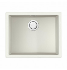 Мойка, OMOIKIRI, Yamakawa, шгв 556*456*220, отверстия для смесителя-отсутствуют, цвет-белый