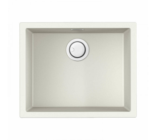 Мойка, OMOIKIRI, Yamakawa, шгв 556*456*220, отверстия для смесителя-отсутствуют, цвет-белый