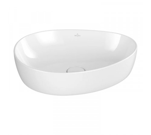 Раковина, Villeroy&Boch, Antao, шгв 510*400*146, отверстия для смесителя-отсутствуют, CeramicPlus, цвет-альпийский белый (белый Alpin)