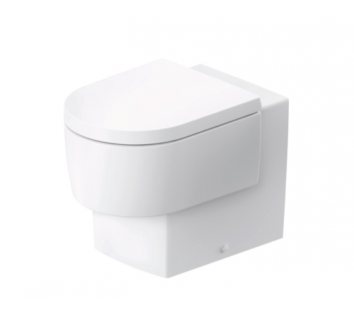 Унитаз, Duravit, Balcoon, приставной, шгв 370*540*360, DuraShield, цвет-белый матовый (Matt White, Bianco Opaco)