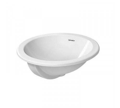 Раковина, Duravit, Architec, шгв 470*470*170, отверстия для смесителя-отсутствуют, цвет-белый
