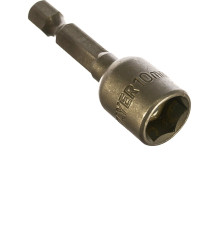 Бита с торцовой головкой Нат-драйвер магнитная (10 мм; 48 мм; 1/4”) Stayer 26390-10