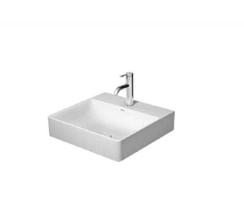 Раковина, Duravit, DuraSquare, шгв 500*470*145, отверстия для смесителя-1, цвет-белый