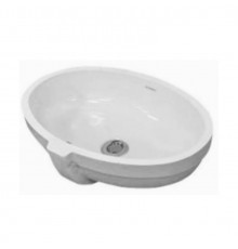 Раковина, Duravit, Jelsa, шгв 505*365*160, отверстия для смесителя-отсутствуют, цвет-белый