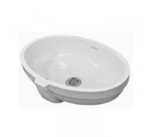 Раковина, Duravit, Jelsa, шгв 505*365*160, отверстия для смесителя-отсутствуют, цвет-белый