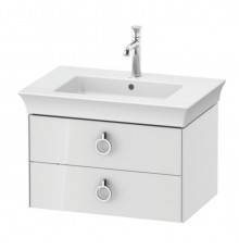 Тумба под раковину, Duravit, White Tulip, шгв 684*458*410 мм, раковина-необходимо заказать, цвет-белый глянцевый
