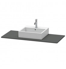Столешница, Duravit, XSquare, шгв 800*550*16, цвет-графит суперматовый
