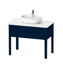 Тумба под раковину, Duravit, Luv, для консоли, шгв 938*570*743, раковина-необходимо заказать, цвет-темно-синий шелковисто-матовый
