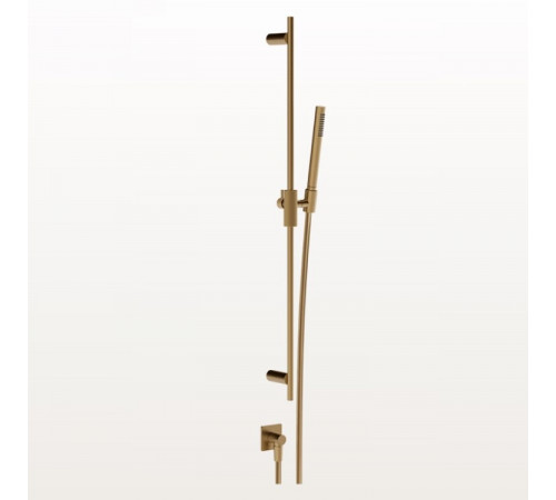 Душевой гарнитур, Gessi, Inverso Diamantato, цвет-Warm Bronze Brushed PVD