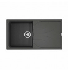 Мойка, OMOIKIRI, Yasugata, шгв 1000*500*210, отверстия для смесителя-2 промаркированных, цвет-платина