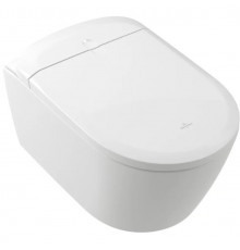 Унитаз, Villeroy&Boch, Viclean, Dusch-wc supreo select, подвесной, шгв 384*612*423, DirectFlush, CeramicPlus, ViClean, цвет-альпийский белый