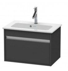 Тумба под раковину, Duravit, Ketho, шгв 600*385*410, раковина-необходимо заказать, цвет-графит матовый