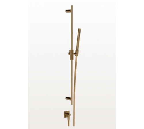 Душевой гарнитур, Gessi, Inverso Diamantato, цвет-Deep Bronze Brushed PVD