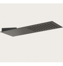 Верхний душ, Gessi, Tremillimetri, Quadro, 195*550, цвет-Black Metal Brushed PVD