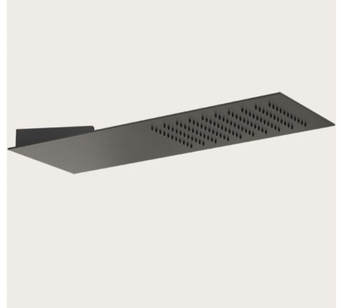 Верхний душ, Gessi, Tremillimetri, Quadro, 195*550, цвет-Black Metal Brushed PVD