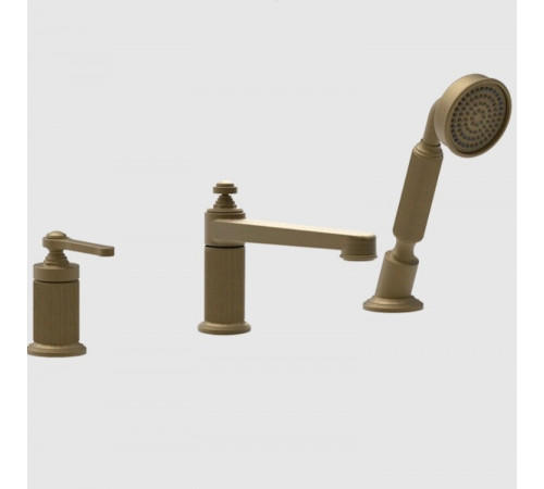 Смеситель для ванны и душа, Gessi, VENTI20, цвет-Antique Brass