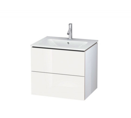 Тумба под раковину, Duravit, L-Cube, шгв 620*481*550, раковина-необходимо заказать, цвет-белый глянцевый лак