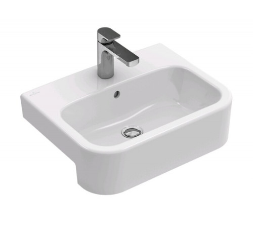 Раковина, Villeroy&Boch, Architectura, шг 550*430*130, CeramicPlus, цвет-альпийский белый
