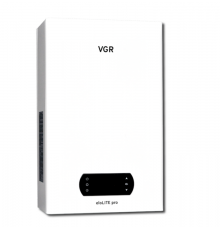Котёл электрический настенный, VGR, eloLITE pro 10, 220/380 В, с насосом и расширительным баком на 5 литров, цвет-белый