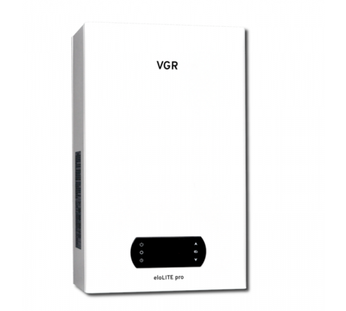 Котёл электрический настенный, VGR, eloLITE pro 10, 220/380 В, с насосом и расширительным баком на 5 литров, цвет-белый